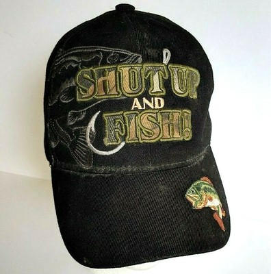shut up and fish hat